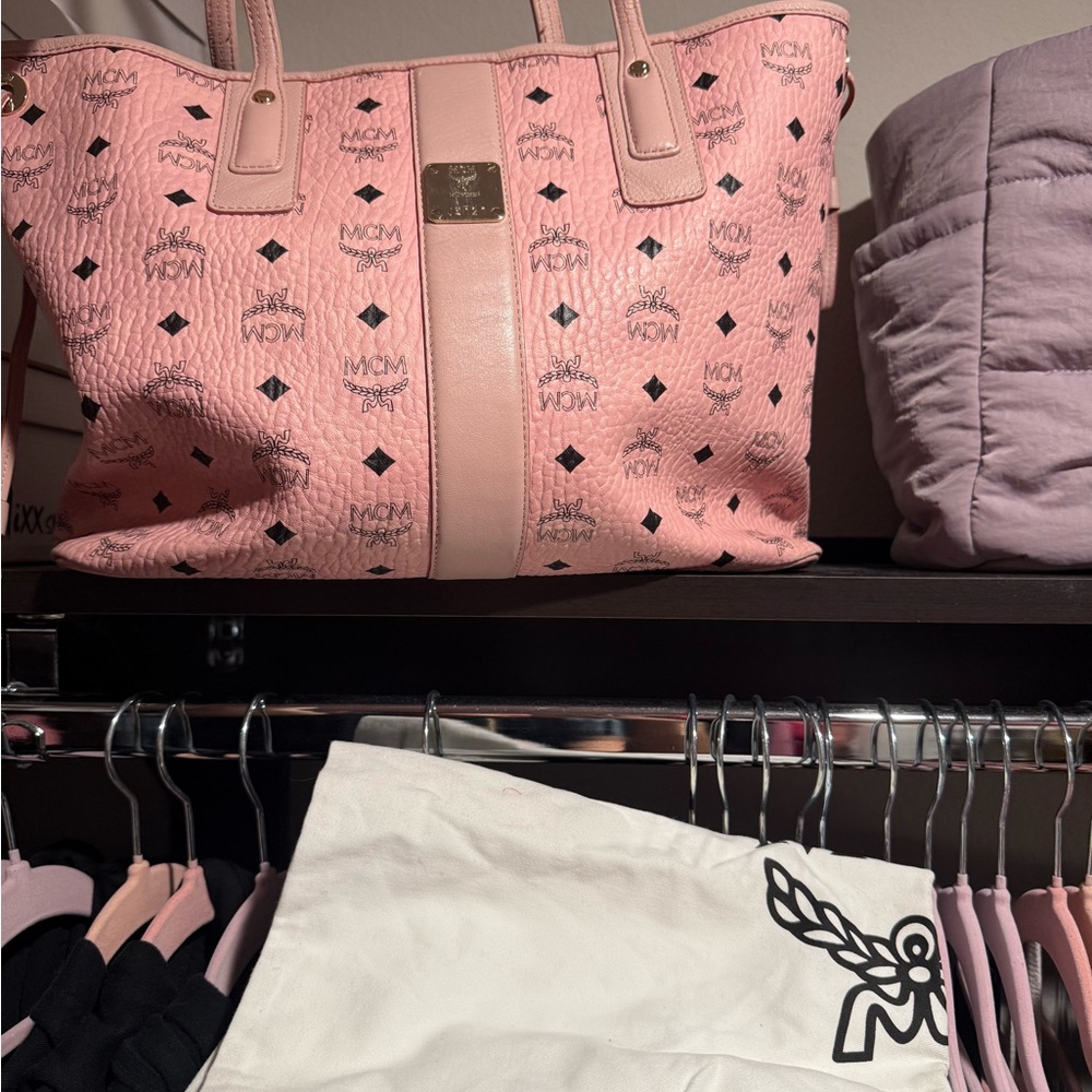 MCM Pink Tote Bag